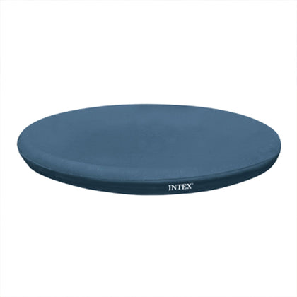Intex 28021E pool cover for 10ft round Easy Set pool protects from debris