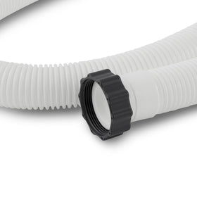 Close-up of 59-inch hose showing durable fittings and fast installation