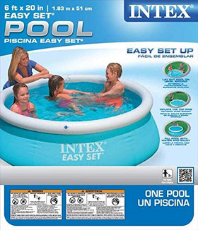 Intex Easy Set water depth 16 inches for safe play
