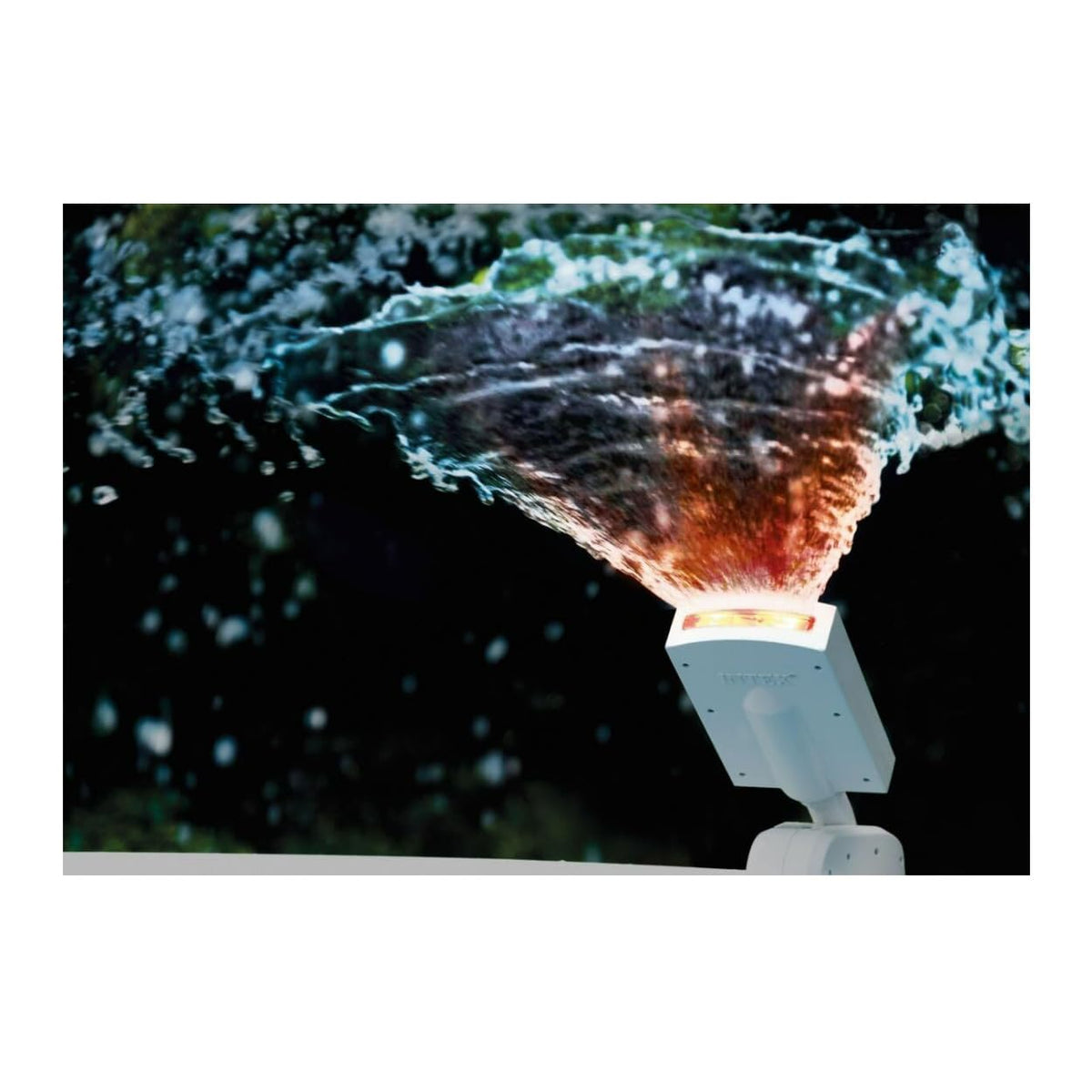 Intex LED Pool Sprayer fits round Intex Metal Frame pools with Adapter A
