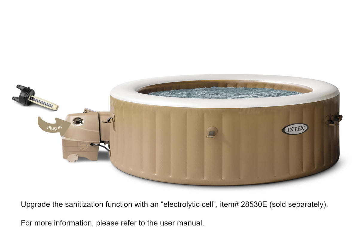 INTEX PureSpa 210-gallon capacity for up to four