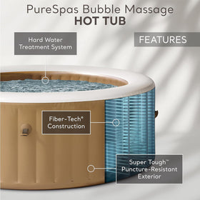 INTEX PureSpa control panel tilt for easy temperature and bubble control