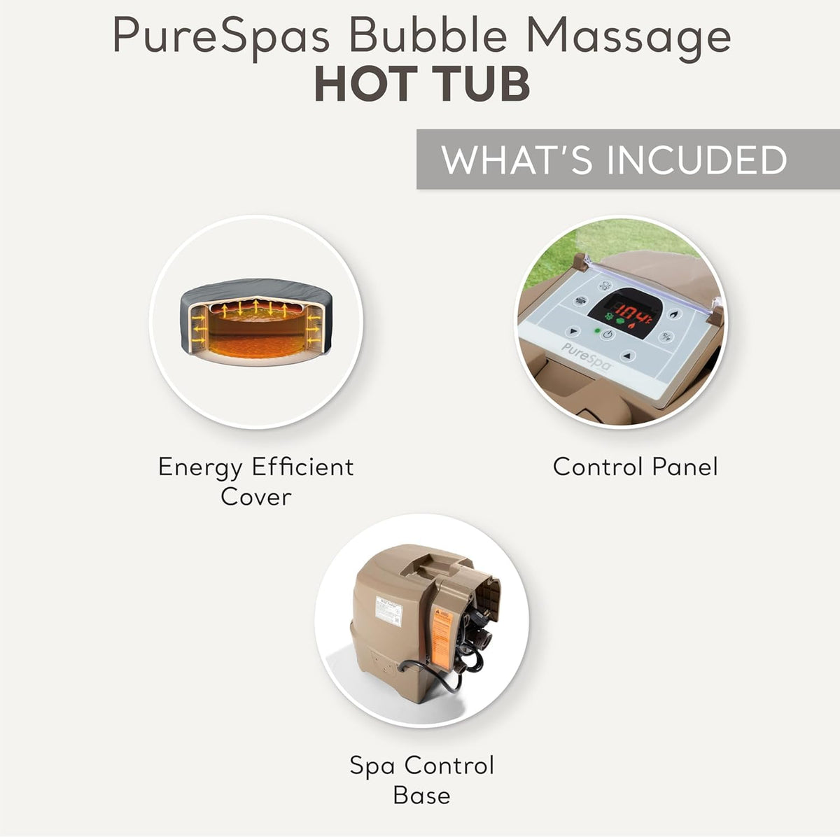INTEX PureSpa hard water treatment keeps water gentle