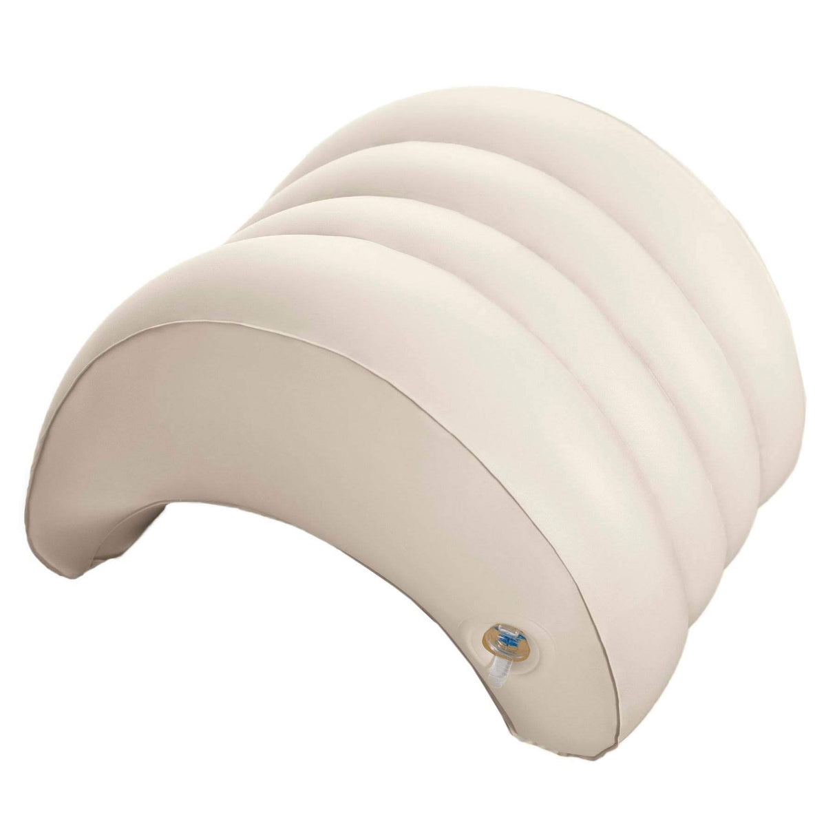 Intex PureSpa headrest on wall offering enhanced neck comfort during soaks
