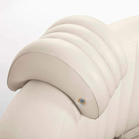 Intex PureSpa headrest weighted with water to stay securely in place