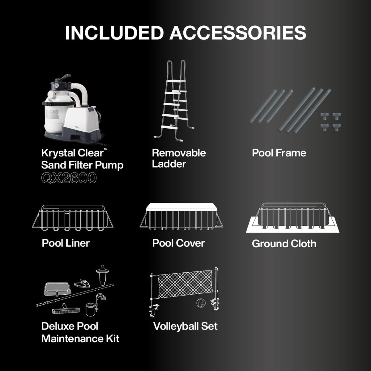 Intex Sand Filter System setup delivers strong filtration for clear water.
