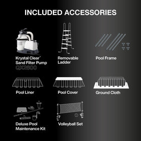 Intex Sand Filter System setup delivers strong filtration for clear water.
