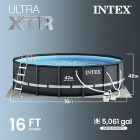 Intex Ultra XTR Deluxe rust-resistant coating protects frame components