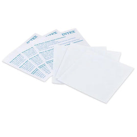 Intex Wet Set patch kit simplifies repairs by drying, peeling, and applying.