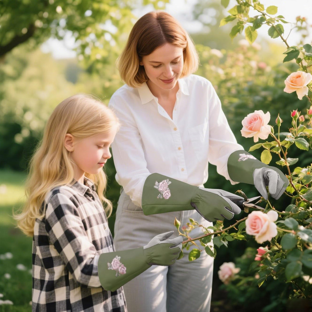 Intra-FIT rose pruning gloves support dexterity with ergonomic thumb