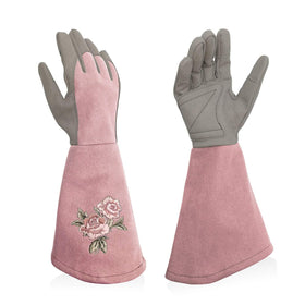 Intra-FIT rose pruning gloves with thorn-proof palms for pruning roses