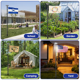 IOEN tool-free installation simplifies assembly for yards, gardens, and events.