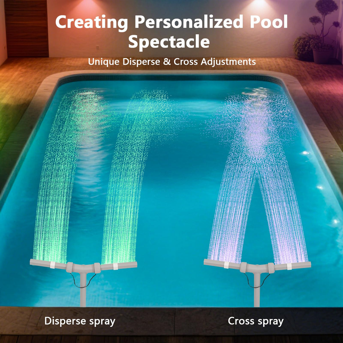 IPOOLTENG durable-abs construction resists chlorine and weather for longer summer use