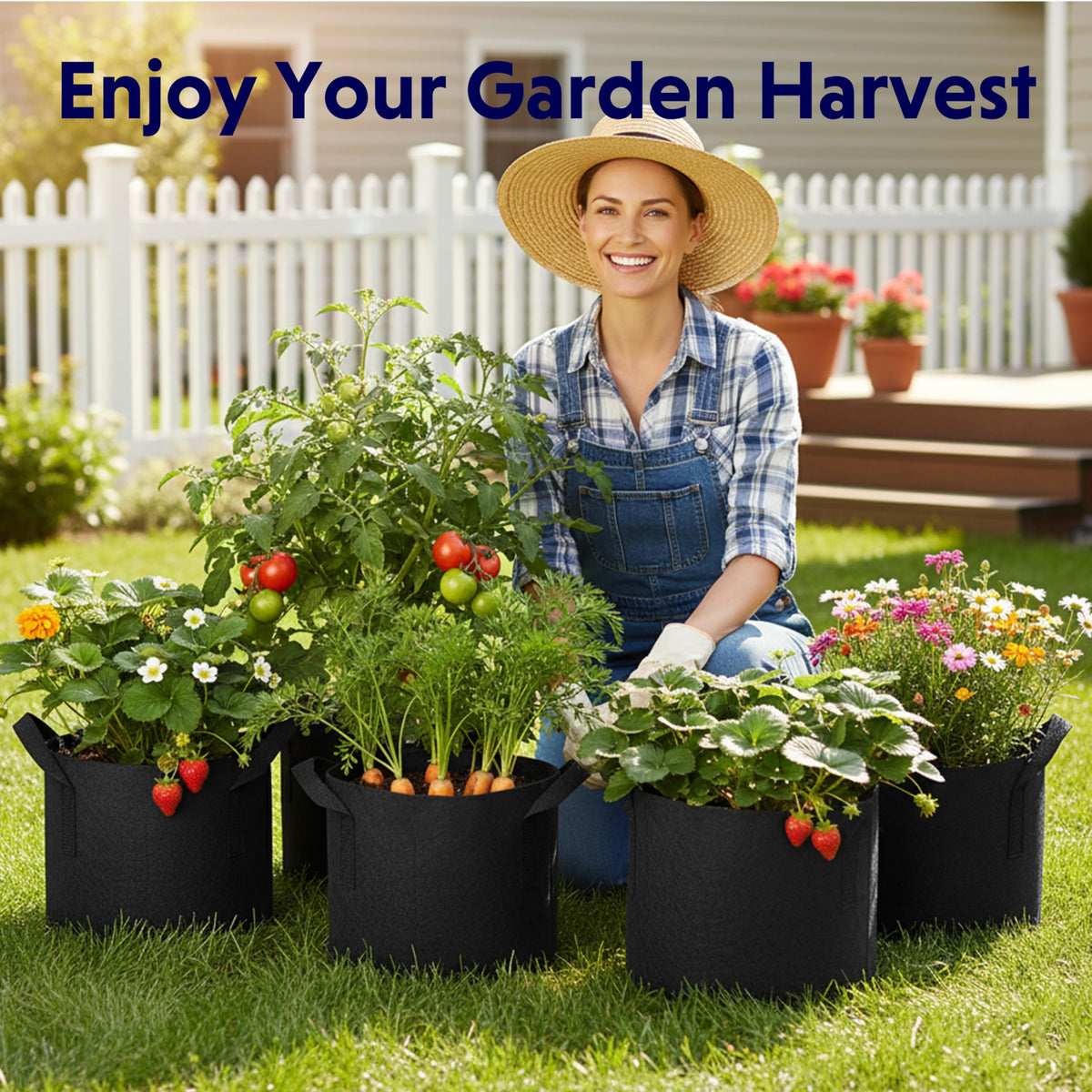 iPower pack-ready design makes a thoughtful gift for gardeners seeking practical containers.