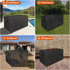 Iptienda easy-install handles simplify placing and removal for quick protection.