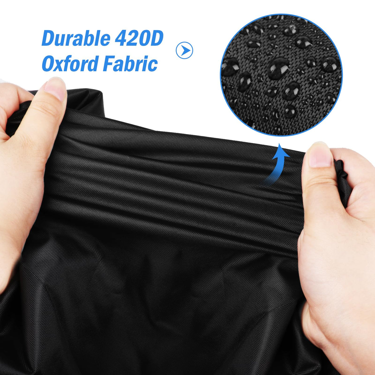 Iptienda egg chair cover zipper feature enables easy on-off access