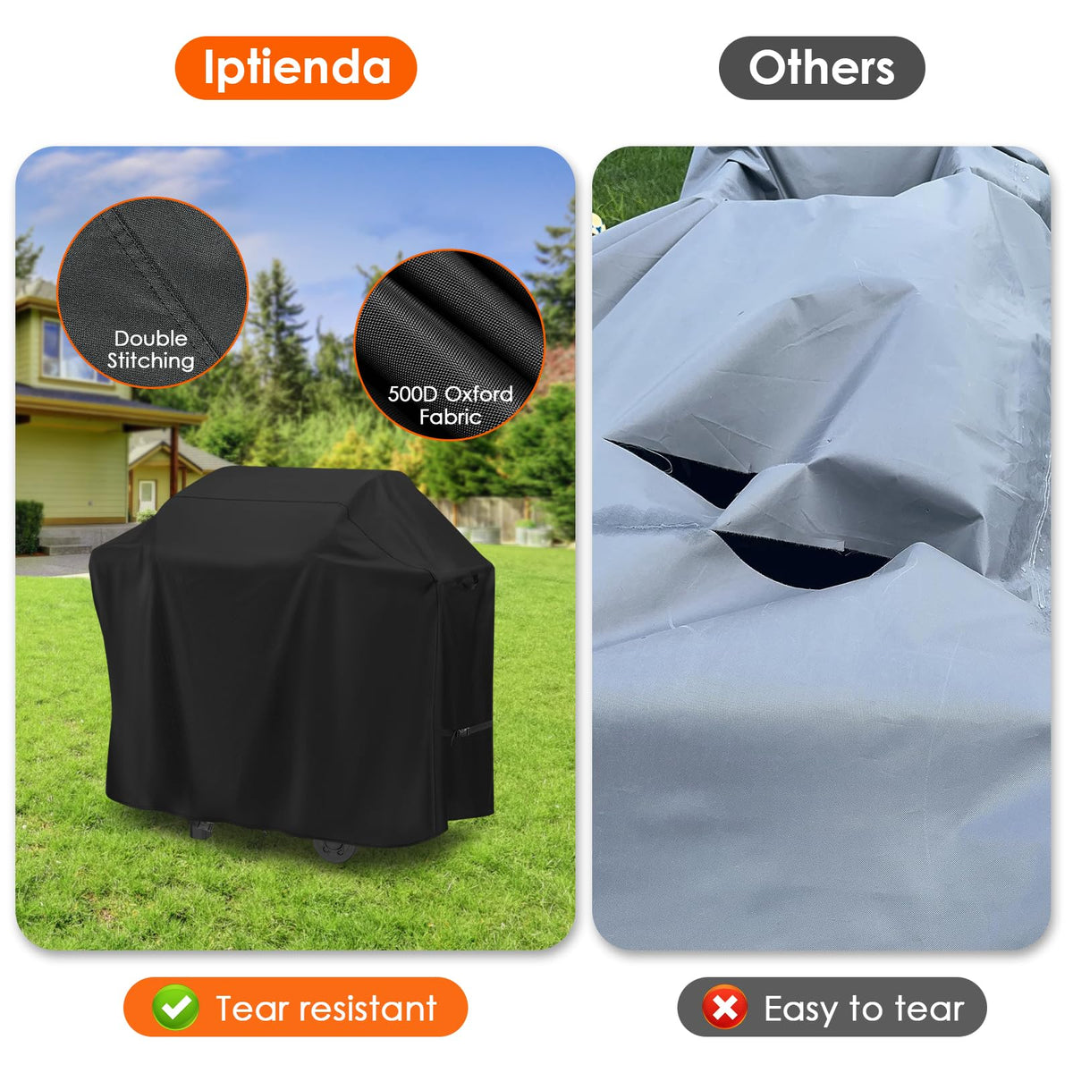 Iptienda waterproof seams strips prevent water leaks at joints.