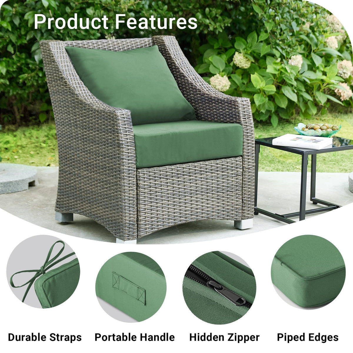 IPYNBAP 300GSM waterproof fabric with TPU layer protects cushions outdoors