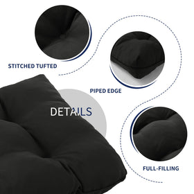 IPYNBAP bench cushion memory foam blend provides improved support