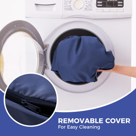 Carry handle enables easy movement around the patio or garden.