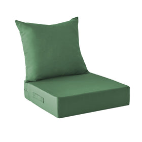 IPYNBAP forestgreen seat cushion 24x24 for all-weather patio comfort