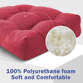 IPYNBAP high density foam core for soft yet supportive seating.