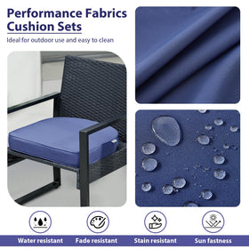 IPYNBAP cushion interior with high-density foam for steady support outdoors
