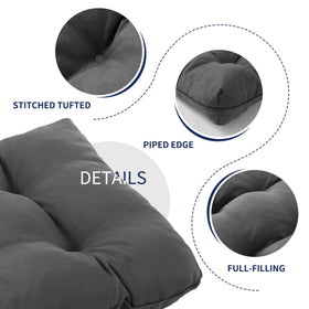 IPYNBAP memory foam and high-density foam fill for support.