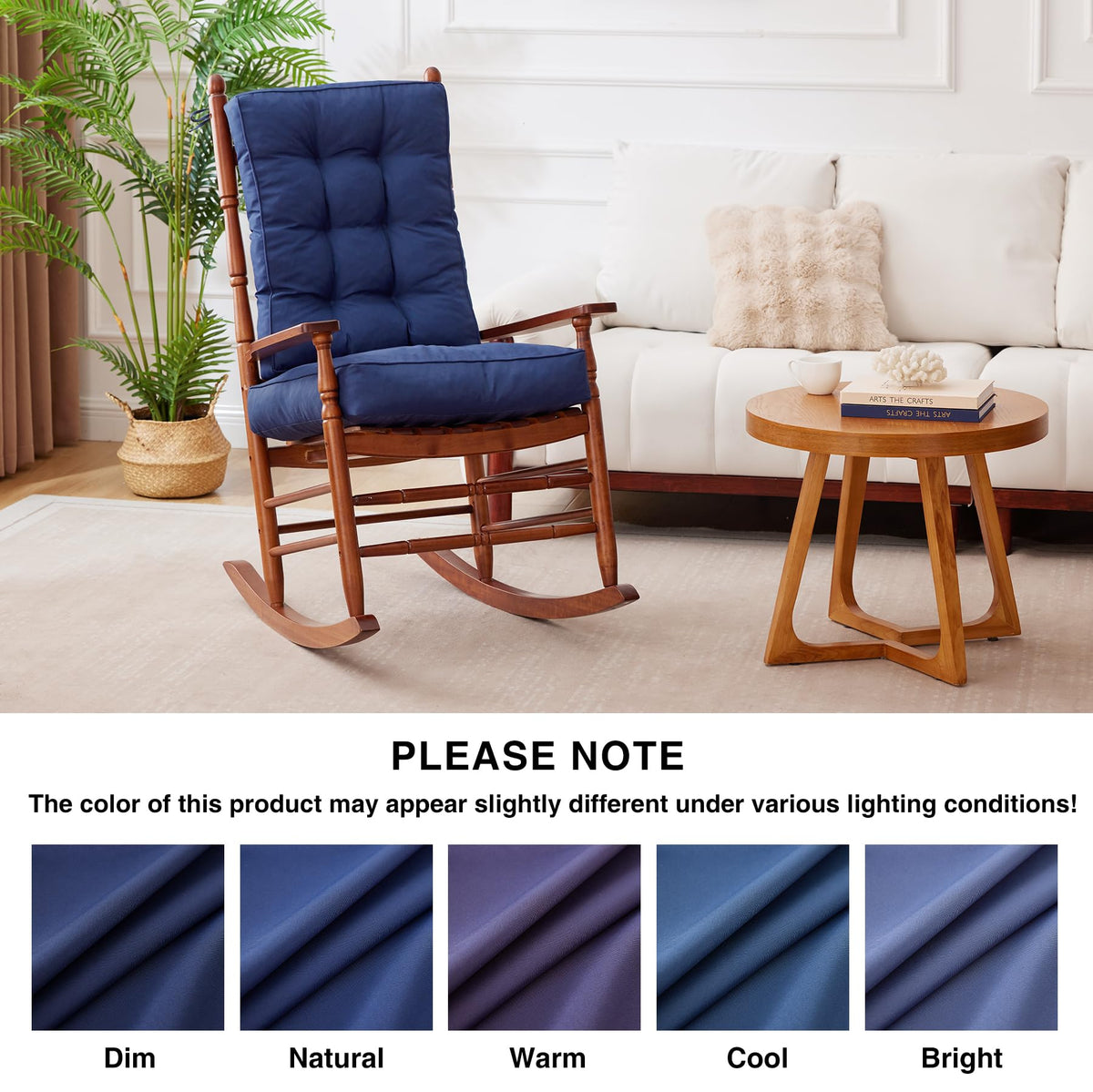 IPYNBAP navy blue cushions suitable for both outdoor and indoor use