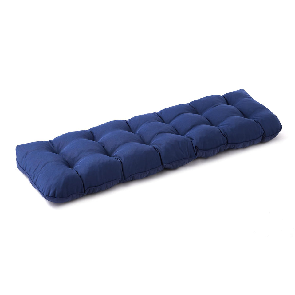IPYNBAP outdoor bench cushion 59x18x5 inch in navy for versatile seating