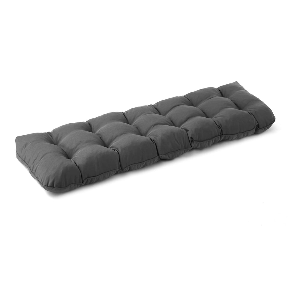IPYNBAP tufted outdoor bench cushion for cozy seating.