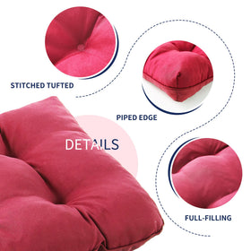 IPYNBAP memory foam and high-density foam fill cushions retain shape