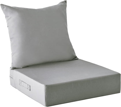 IPYNBAP outdoor seat cushion 24x24 with high-density sponge for lasting comfort.