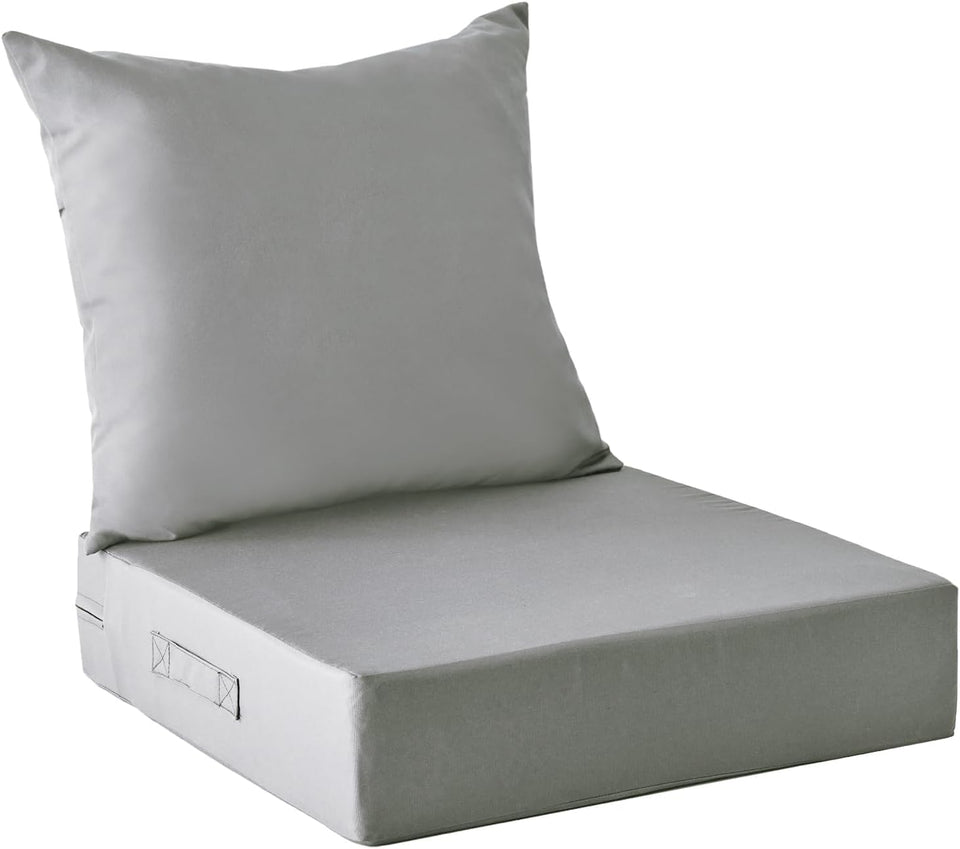 IPYNBAP outdoor seat cushion 24x24 with high-density sponge for lasting comfort.