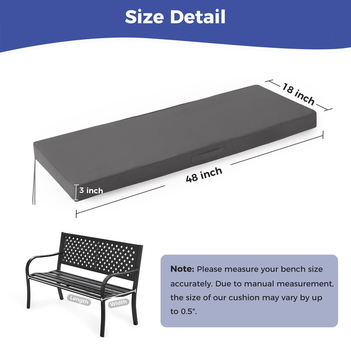 IPYNBAP piped edges detail adds durable style and structure.