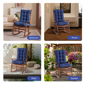 IPYNBAP rocking chair cushions designed for stable, long-lasting support