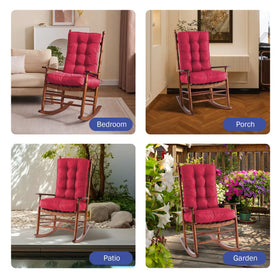 IPYNBAP indoor/outdoor cushion set adds style to patio.