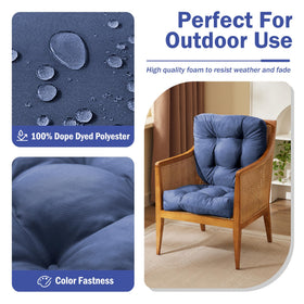 IPYNBAP tufted cushion detail highlights timeless texture and plush support