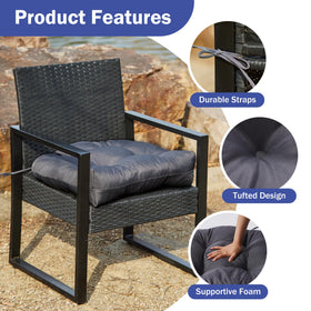 IPYNBAP tufted design outdoor cushions maintain neat surface