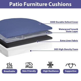 IPYNBAP closeup of waterproof fade-resistant fabric highlights color stability