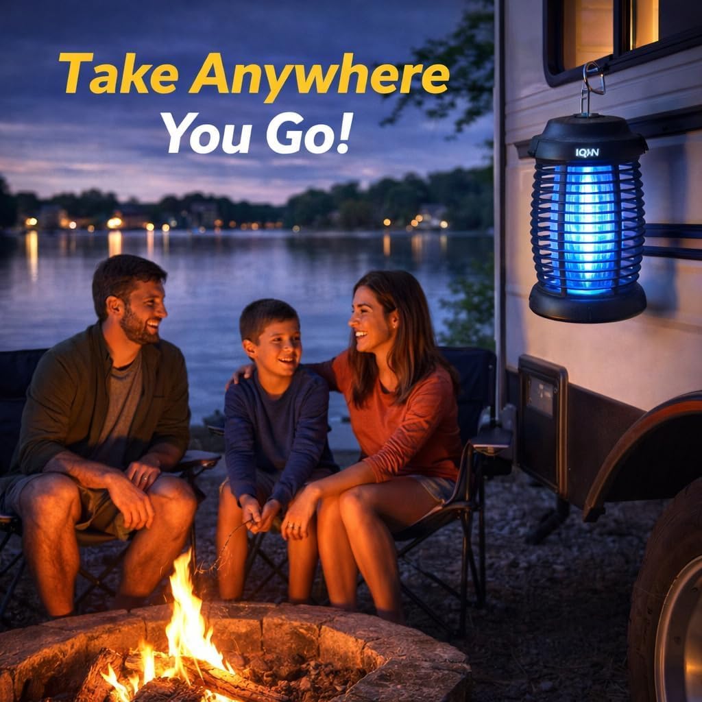 IQN Bug Zapper on/off switch for easy power control