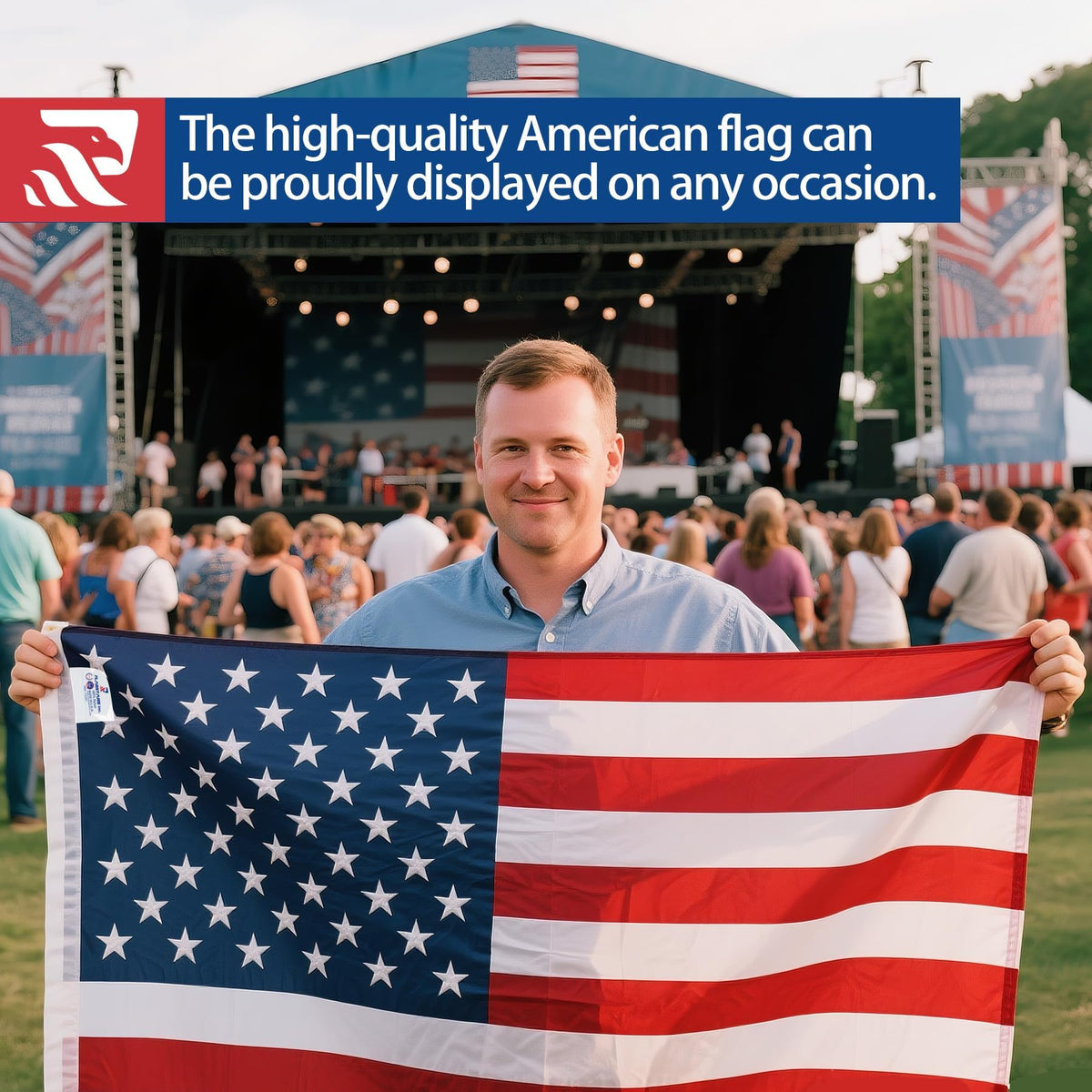 irbrisu flag waterproof and windproof fabric for all weather