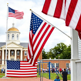 irbrisu flag for year-round outdoor display in varying weather