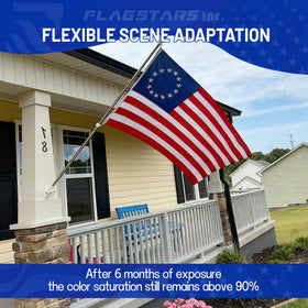 irbrisu Made in USA flag supports reliable flagpole displays.