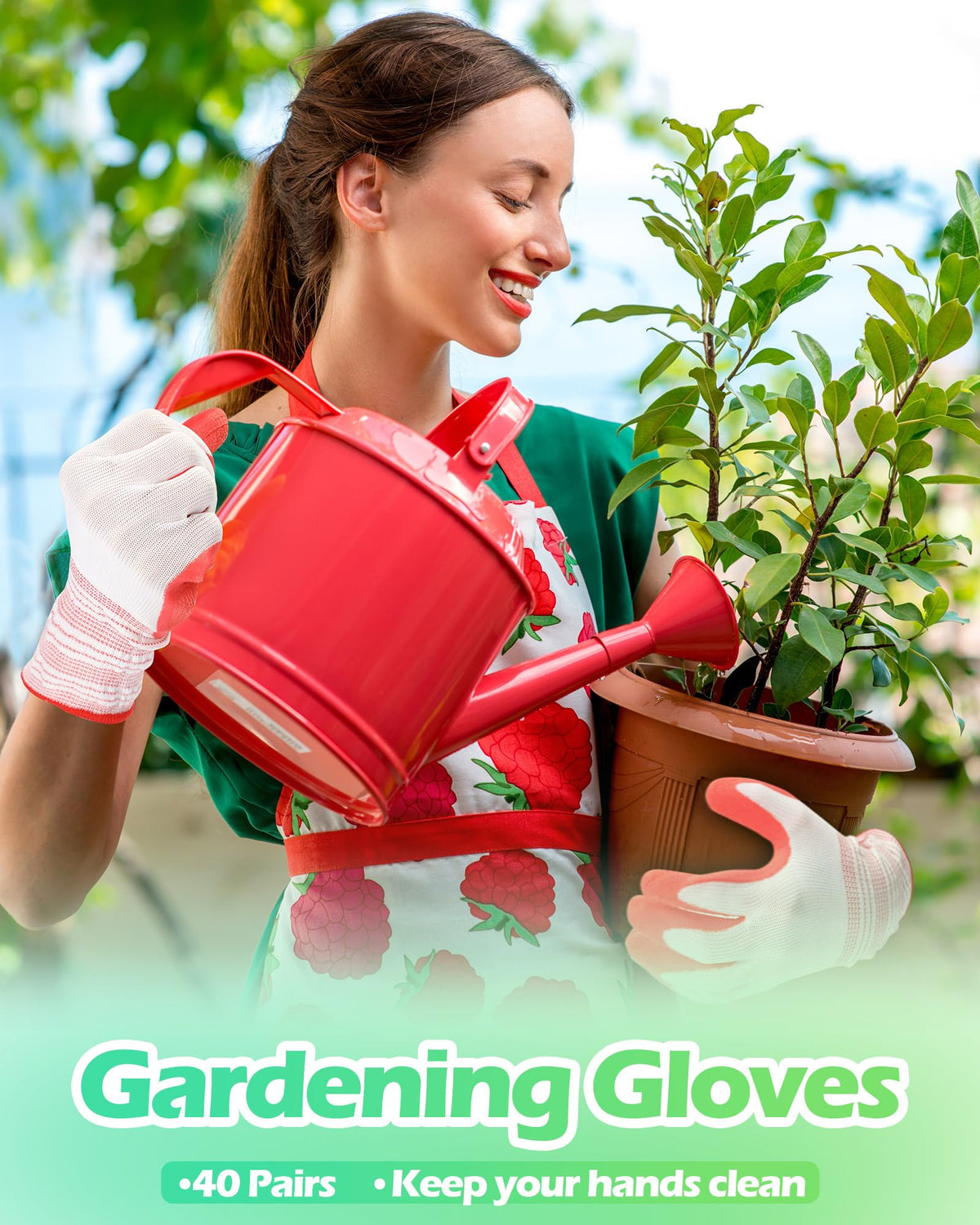 Irenare purple garden gloves tailor-made for women with reliable protection.