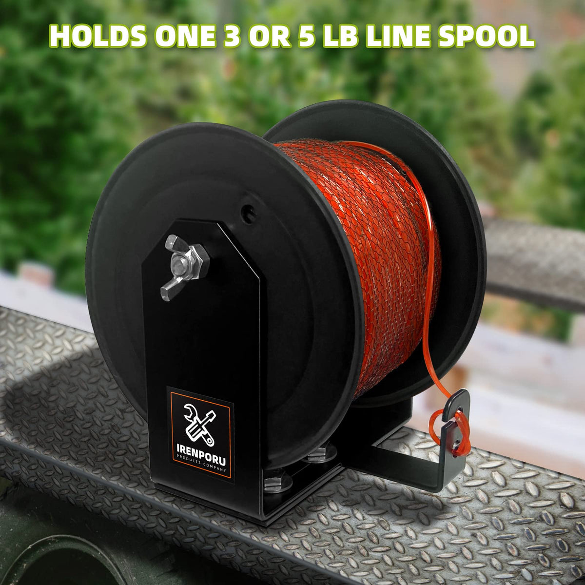 IRENPORU trimmer line spool storage keeps spools orderly and accessible