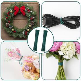 iRFKCIOW decor and garden ties for wreaths and crafts