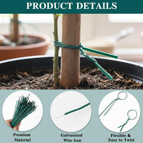 iRFKCIOW flexible plant ties shape branches without damage