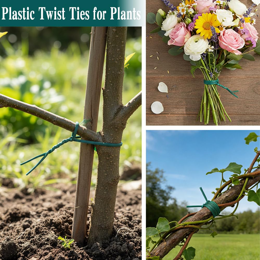 iRFKCIOW garden ties secure vines with flexible design