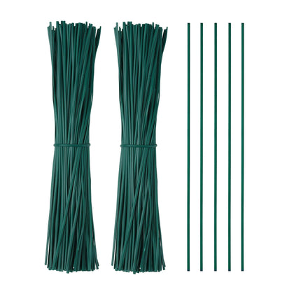 iRFKCIOW twist ties green 6-inch supports plant stems safely